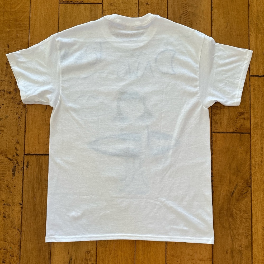 Men’s White and Blue Graphic T-Shirt - Picture 8 of 9